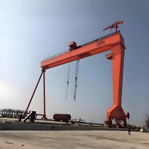 Grue <span class=keywords><strong>portique</strong></span> robuste sur rail pour la construction navale, 2000 tonnes, avec commande à distance par PLC, pour l'assemblage de blocs de coque en coupes-bordures et en dry dock - Product Image 3