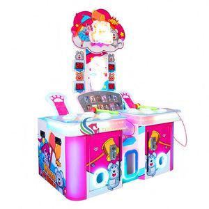 Fantastique machine de jeu de frappe au marteau pour deux joueurs, jeu d'arcade de tir amusant pour enfants, idéal pour les parcs d'attractions - Product Image 2
