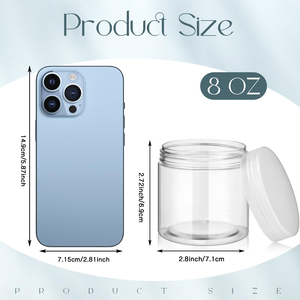 Guangdong Production of Food Grade 68 Teeth PET Transparent Wide Mouth Food Storage tank Plastic <b>Bottles</b> - Product Image 2