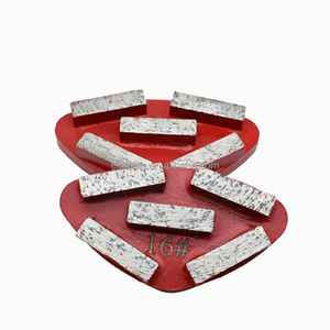 Metall bindung Cassani Diamant schleif block Cassani Steins chleif kissen mit fünf Segmenten für Betonboden und Stein - Product Image 2