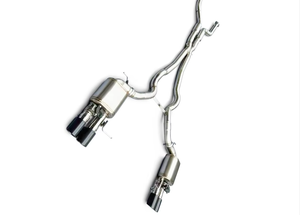 Para <span class=keywords><strong>BMW</strong></span> <span class=keywords><strong>M5</strong></span> E60 5.0L <span class=keywords><strong>V10</strong></span> modelo de motor 2003-2010, escape trasero de alto rendimiento para carreras, silenciador de escape de acero inoxidable 304. - Product Image 5