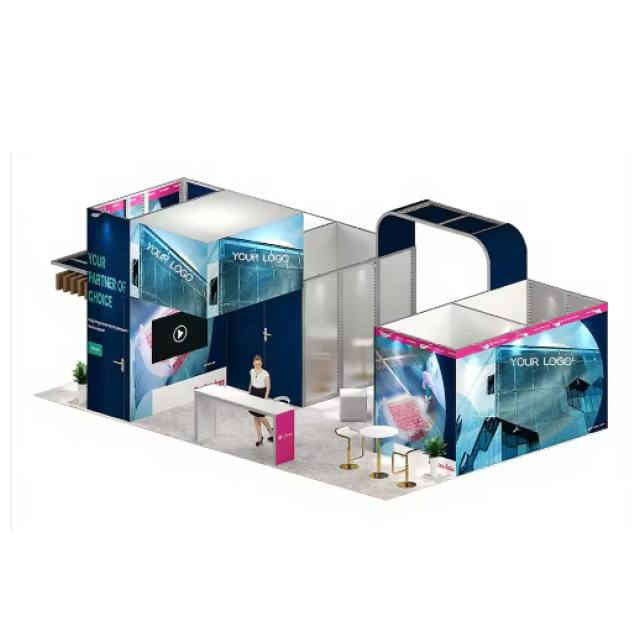 Modular Aluminum Profile System for U.S. & European Exhibition Booths-Foldable Portable Reusable & Cost-Effective