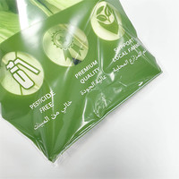 Sacs en plastique personnalisés en CPP de qualité alimentaire, imprimés en héliogravure, avec trous de ventilation et fermeture autocollante pour l'emballage de fruits et légumes en gros