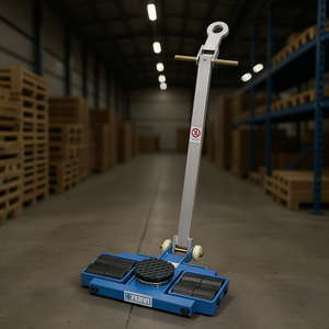 Transpaleta Fervi, Carretilla de Transporte con Capacidad de 150 Kg, Uso Industrial Pesado - Product Image 3