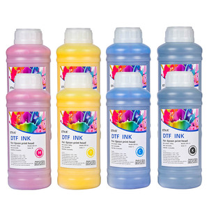 Vendita Diretta di Fabbrica Inchiostro DTF Premium 1000ML Inchiostro Pigmentato per Trasferimento DTF per <span class=keywords><strong>Epson</strong></span> XP600 I3200 4720 Stampa Tessile CMKY+W - Product Image 2