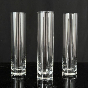 Vases cylindriques en verre pour bougies, décoration de table, vases transparents pour bougies flottantes de mariage MH-TZ0911 - Product Image 5