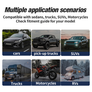 مشغل قفزة ليثيوم آمن للغاية للسيارة-شاحن بطارية 12 فولت/24 فولت للشاحنات/RVs/القوارب مع - Product Image 4