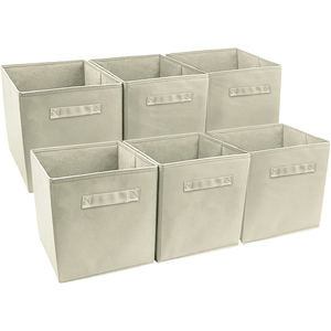 Factory -direct Foldable Non Woven Storage Box for Toy Clothing Book
