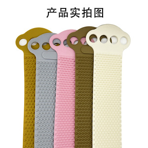 Bu Shang Silicone Back Scrubber Towel Wear Resistant For Bath Exfoliating Tools - Product Image 2