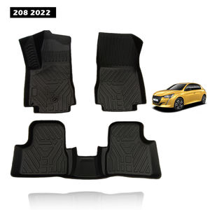 Nouveau produit Accessoires de voiture Voitures Nouveau design Tapis de sol intérieur en TPE Utilisation pour <span class=keywords><strong>208</strong></span> 2019 - Product Image 1