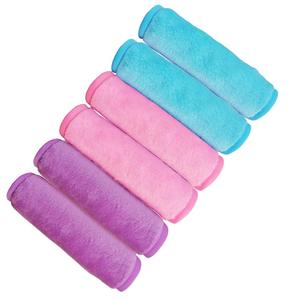 Lingettes démaquillantes réutilisables personnalisées avec logo privé, rondes et carrées, en <span class=keywords><strong>coton</strong></span> blanc/couleur personnalisée, 18 pièces/boîte - Product Image 3