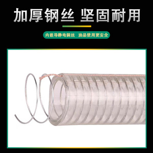 Tuyau PVC Hebei Tengxu de 1 à 4 pouces, tuyau flexible antistatique pour le transport d'huile industrielle - Product Image 2