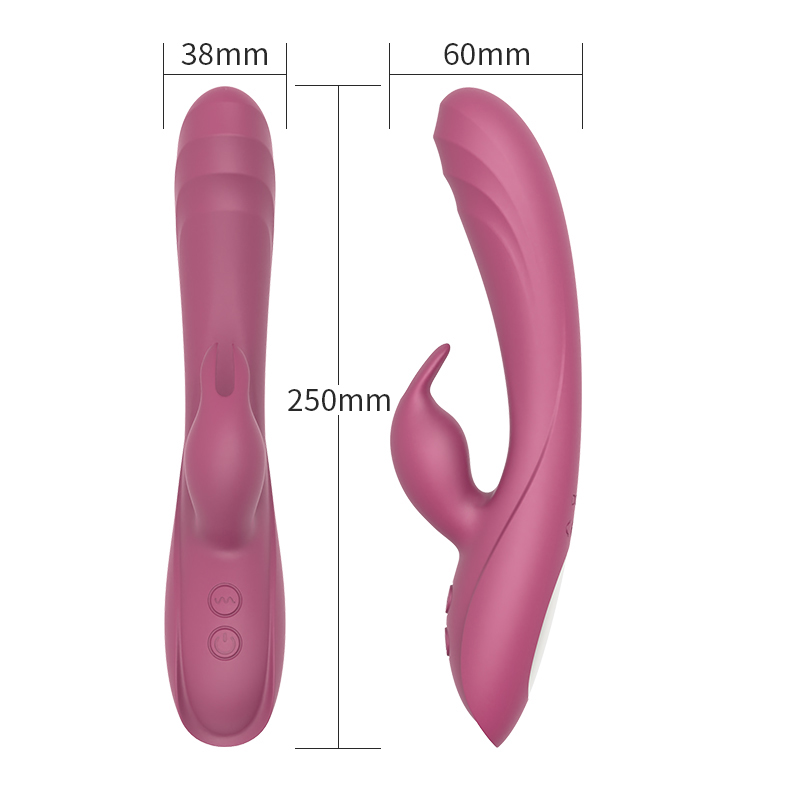 여성을 위한 신상품 토끼 느낌 Ｇ스폿 자극물질 7 속도 진동 남근 대용품 진동자 성적 기구