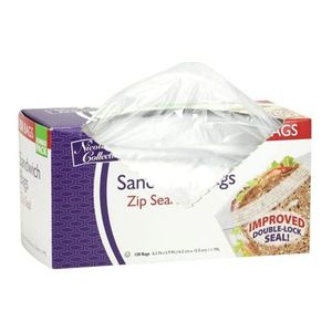 Plastic Zipper <b>Bag</b> Ldpe Sandwich Food Freezer Packaging <b>Zip</b> Lock Plastic <b>Bag</b> - Product Image 4