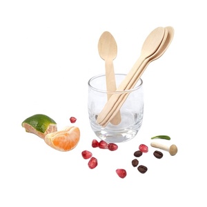 Cubiertos de Madera Ecológicos, Biodegradables y Desechables, con Logotipo Personalizado Impreso, para Regalos, Marca <span class=keywords><strong>ECOLIFE</strong></span>, Naturales - Product Image 5