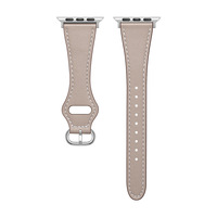 Bracelet en cuir véritable pour Watch 7, style mode, fin, avec boucle ardillon, nouvelle arrivée transfrontalière, vente en gros