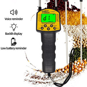 เครื่องวัดความชื้นอัจฉริยะพร้อมไฟส่องสว่าง AR991 ปี 2025 สำหรับวัดความชื้นในธัญพืช ข้าวโพด ข้าวสาลี ข้าว ถั่ว ถั่วลิสง เครื่องวัดความชื้น - Product Image 4