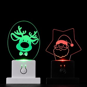 Lampe d'ambiance LED en gros OEM ODM, personnalisée, en acrylique, magnétique, avec interrupteur tactile pour la décoration intérieure - Product Image 1
