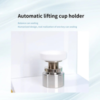 Machine de scellage semi-automatique électrique pour canettes en aluminium, réglable pour canettes de 250 ml, 330 ml, 500 ml, idéale pour les magasins de thé au lait et de jus