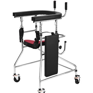 Déambulateur pour adultes avec siège et dossier pour la rééducation post-AVC et l'assistance à la mobilité des personnes âgées - Product Image 5