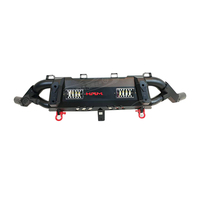 Pare-chocs avant en acier pour pick-up, barre de protection, barre anti-collision, pare-chocs avant avec feux LED pour Hilux Revo Ranger