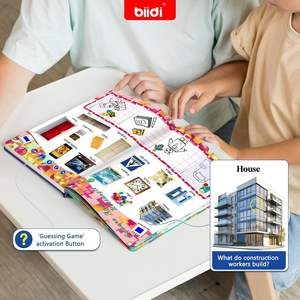 <span class=keywords><strong>Livre</strong></span> d'activités parlant <span class=keywords><strong>interactif</strong></span> rechargeable mots anglais sensoriels <span class=keywords><strong>livre</strong></span> sonore pour enfant de <span class=keywords><strong>3</strong></span> <span class=keywords><strong>ans</strong></span> et plus apprentissage éducatif intelligent - Product Image 5