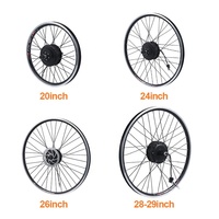 Pièces de vélo électrique de haute qualité d'Europe, vélo électrique pas cher, moteur de moyeu 48v 500w 1000w, kit de conversion de vélo électrique