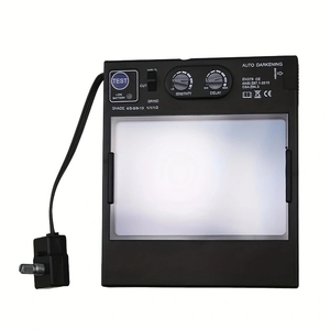 Casco de Soldadura con Visión Amplia Eara 4, Sensor de Arco DIN5-DIN13, Oscurecimiento Automático Solar, para Soldadura TIG, MIG, MMA y Esmerilado - Product Image 1