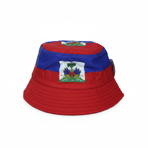 Chapeau de pêcheur haïtien 6\" en toile de soie, casquette de sport imprimée pour la pêche, les sorties décontractées, le ski, portable, emballé en plusieurs formats, 144 pièces/boîte - Product Image 2