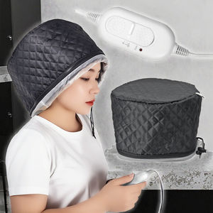 Casque chauffant portable et réutilisable pour traitement thermique à la vapeur, 10 niveaux de chaleur, chauffe rapidement, 3 réglages de temps, vapeur capillaire pour spa - Product Image 3
