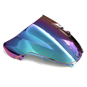 Per Suzuki GSXR600R GSXR750R K1 2001-2003 GSXR1000R <span class=keywords><strong>K2</strong></span> 2000-2002 parabrezza parabrezza moto fumo - Product Image 2