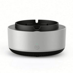 Cendrier électronique intelligent en gros, nouveau purificateur d'air domestique, élimination intelligente des odeurs, gadget fumeur personnalisé, métal+ABS, style américain - Product Image 1