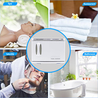 Chauffe-serviettes professionnel chaud/froid en acier inoxydable pour salon, de table, avec contrôle automatique de la température et de l'humidité, vapeur 2 bars