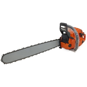 Motosierra de gasolina de 58cc y 2 tiempos, con barra guía de 24 pulgadas, para bricolaje, 2800W, para cortar árboles - Product Image 2