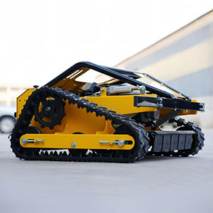 Meilleur robot <span class=keywords><strong>tondeuse</strong></span> chinois télécommandé sur chenilles avec fonction de paillage et pelle à neige personnalisable - Product Image 1