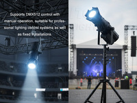 TV-Studio Theater Kirche 300W Weiße Leko LED Profilscheinwerfer DMX512 Beam DJ-Lichter für Hochzeit Theater Konzert Bar Ausstellung