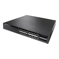 Nuevo Switch Gigabit POE de 24 Puertos Serie 3650 WS-C3650-24PS-S, 4X1G Uplink, Base IP, Capa 3