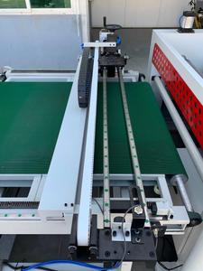 Ligne <span class=keywords><strong>de</strong></span> lamination intelligente pour panneaux <span class=keywords><strong>de</strong></span> <span class=keywords><strong>bois</strong></span>, 2 opérateurs, pour portes <span class=keywords><strong>de</strong></span> meubles <span class=keywords><strong>de</strong></span> cuisine, finition <span class=keywords><strong>de</strong></span> surface PET/PVC haute brillance sur panneaux <span class=keywords><strong>de</strong></span> 4x8 pieds - Product Image 6