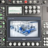 Kinco M2100 Serie Mass HMI Touch Screen 10.1 Pollici Display TFT Interfaccia Uomo-Macchina per Controllo Automazione Industriale