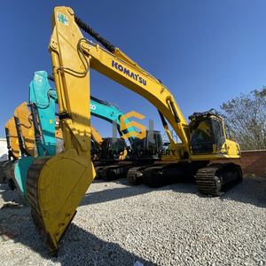 Excavadora de cadenas usada Komatsu PC350-7 japonesa de 35 toneladas, casi nueva, de alta calidad, con pocas horas de uso, para minería - Product Image 2