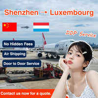 Transitaire aérien Chine-Luxembourg, fret aérien DPD/DHL Express, DDP porte-à-porte, agent de livraison directe, logistique 7j/24