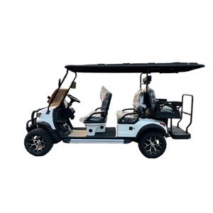 Carrito de Golf de 3 Filas y 6 Plazas, 48V, Batería de Plomo-Ácido, Chasis de Acero, Velocidad de 30-50 km/h, Certificado CE, Autonomía de 50-70 km, para Carrito de Golf de 3 Filas 6-5e - Product Image 1