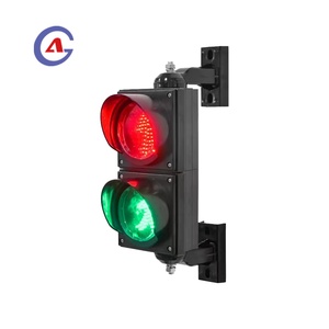 ไฟจราจร LED คุณภาพสูง GUANGAN ขนาด 100 มม.-300 มม. สว่างพิเศษ สีแดง-เขียว สำหรับคนข้ามถนน เพื่อความปลอดภัยบนท้องถนน รุ่น PC Zebra - Product Image 1