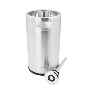 New Flat Bottom Stainless Steel Nitro Coffee Soda <strong>Keg</strong> 5l Empty <strong>Beer</strong> <strong>Kegs</strong> - Product Image 1