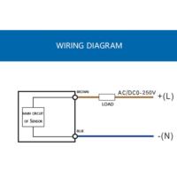 HUCHUDQ GHG8-10A/GHG8-10A2 24V DC Universal 0-36v 2 kawat induksi magnetik Sensor jarak terbuka Normal