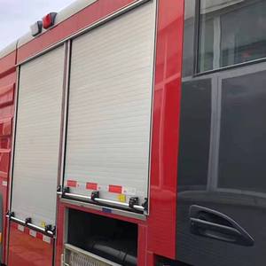 <span class=keywords><strong>Remorque</strong></span> de camion de cargaison porte transparente réfrigérée de volet roulant porte enroulable de conteneur - Product Image 3