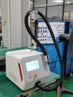 Appareil de refroidissement cutané portable professionnel avec technologie d'air froid pour les procédures laser en clinique esthétique