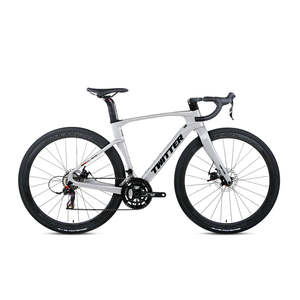 Bicicleta de Carretera y Grava My Store 700c V3 RS 12S Aero de Fibra de Carbono, 21 Velocidades, Ruedas Azules, Unisex, AL7005 Race 24*15, 150-165cm - Product Image 5