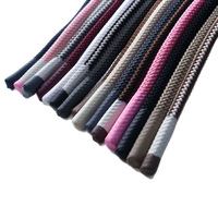 Cordons élastiques personnalisables de 5mm pour sweats à capuche et pantalons décontractés Lacets ronds en nylon coloré