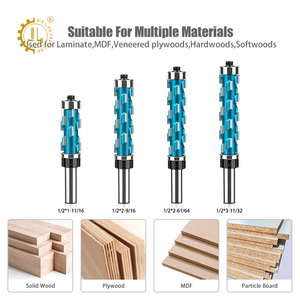High Quality Double Bearing Spiral Trimming <strong>Bit</strong> <strong>1</strong>/2&quot; Shank 3/<strong>4</strong>&quot; Diameter CNC Spiral <strong>Flush</strong> Trim <strong>Router</strong> <strong>Bit</strong> - Product Image 6